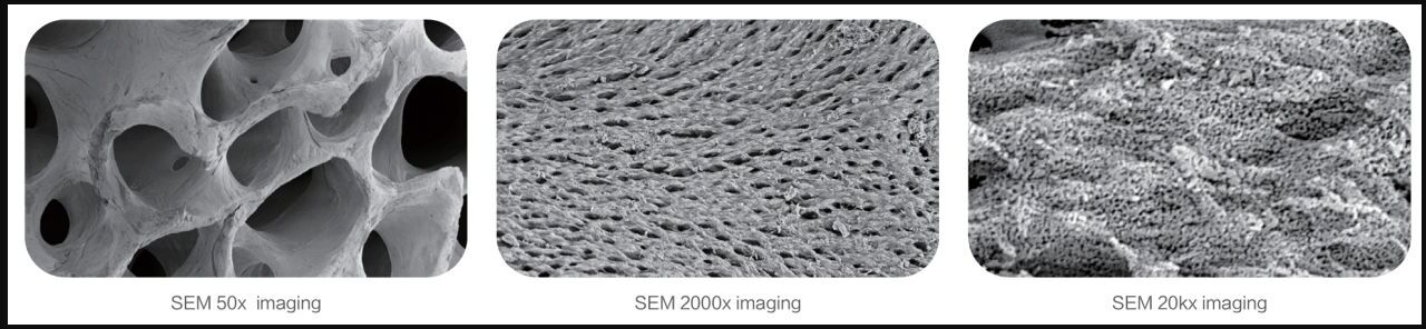 GoroRise material comparison and calcination evidence