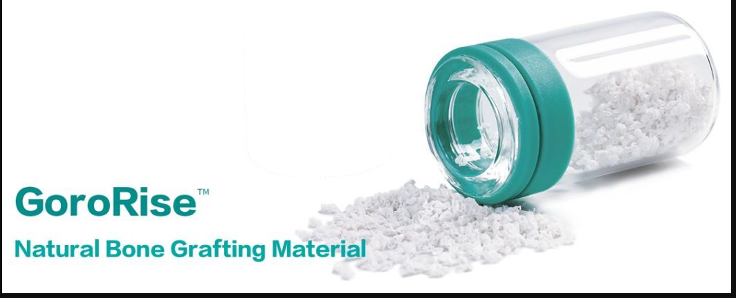 GoroRise porous mineral structure and product packaging