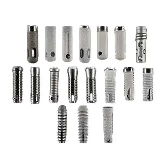 Range of dental implant body forms and component geometries